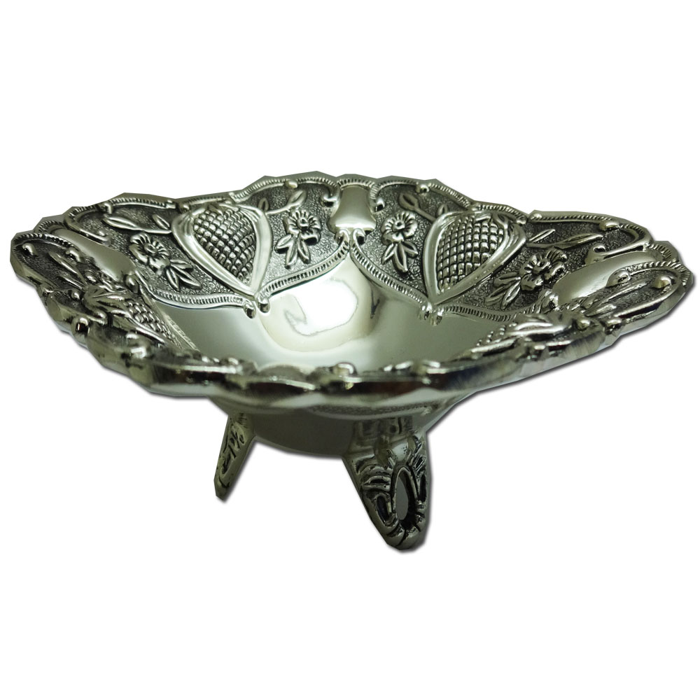 Stainless Steel Decorative Grapes Dish