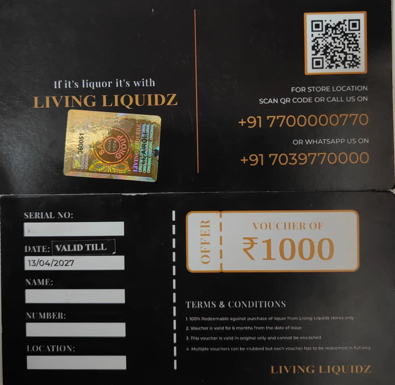 2 LL Vouchers
